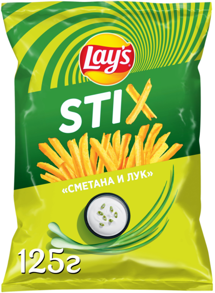 Чипсы LAY'S Sticks Сметана и Лук